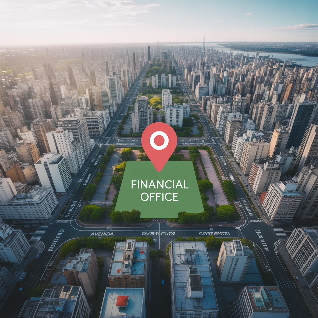 Mapa de ubicación de nuestra oficina